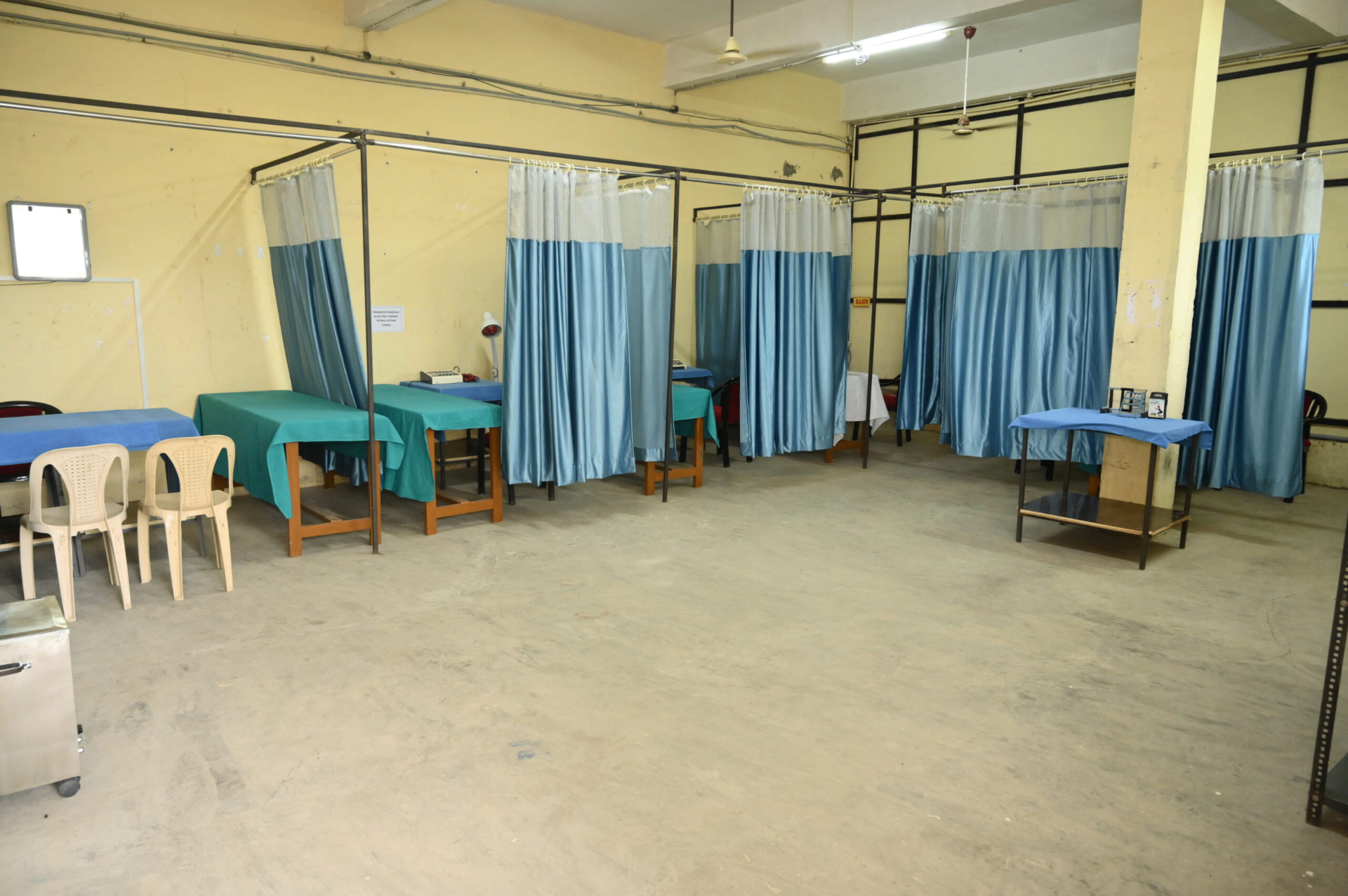 Rehabilitation cubicles